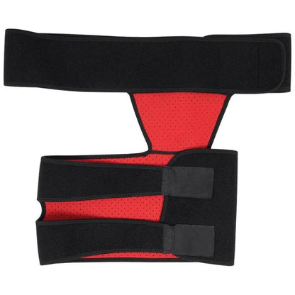 Attelle de hanche néoprène unisexe – Ceinture de soutien pour douleurs à l’aine, hanche, fessier et cuisse – Taille unique ajustable